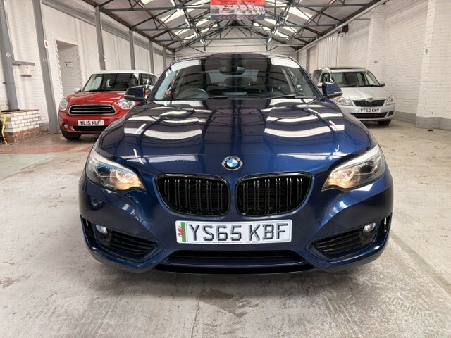 BMW 2 Series Gran Coupe Coupe 2.0 218D Se Coupe 2015 YS65KBF Blue #5