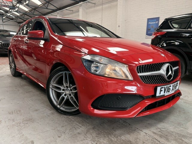 Mercedes-Benz A Class Hatchback 2.1 A200d Amg Line 2016 Red