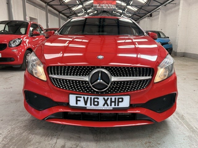 Mercedes-Benz A Class Hatchback 2.1 A200d Amg Line 2016 FV16XHP Red #5