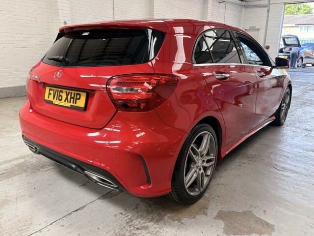 Mercedes-Benz A Class Hatchback 2.1 A200d Amg Line 2016 FV16XHP Red #4