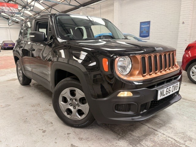 Jeep Renegade Suv 1.6 Renegade My17 Sport 1.6 E-torq 110Hp 2016 Black