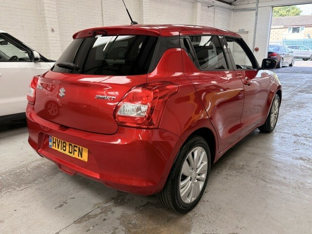 Suzuki Swift Hatchback 1.0 Boosterjet Sz-t 2018 HV18DFN Red #4