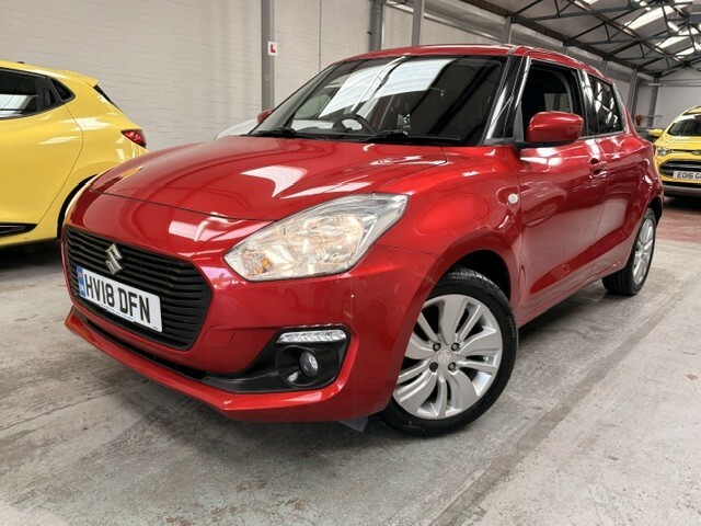 Suzuki Swift Hatchback 1.0 Boosterjet Sz-t 2018 HV18DFN Red #2