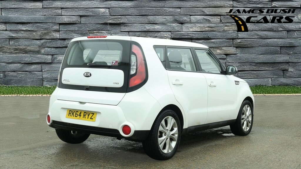 Kia Soul 1.6 Crdi Connect Plus White #4