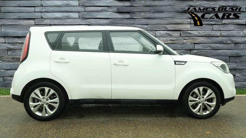 Kia Soul 1.6 Crdi Connect Plus White #5