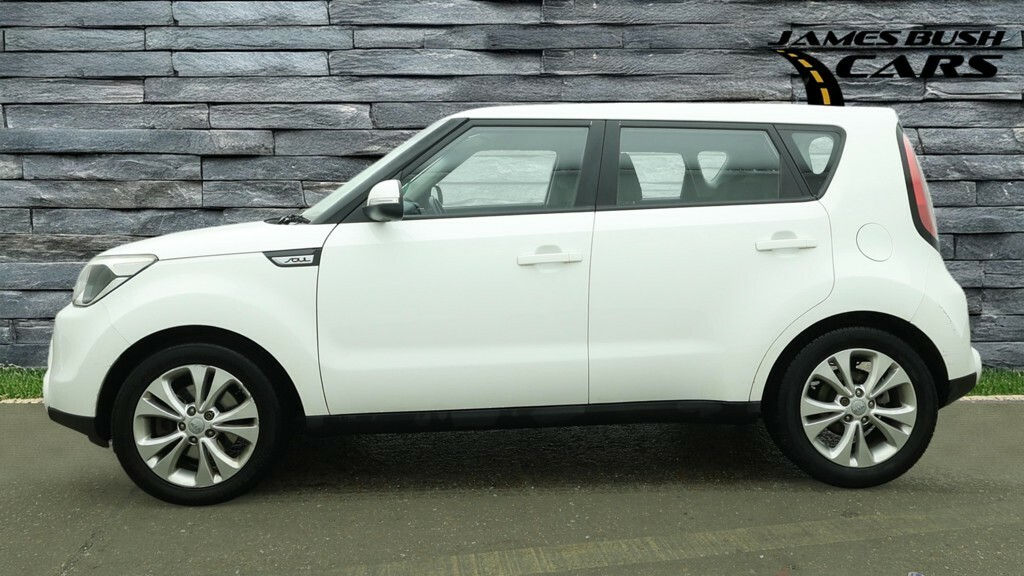 Kia Soul 1.6 Crdi Connect Plus White #6