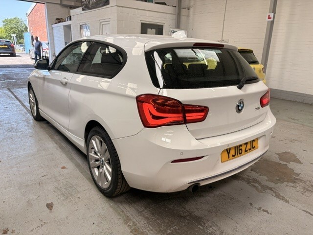 BMW 1 Series Hatchback 1.5 118I Sport 3-Door 2016 YJ16ZJC White #4