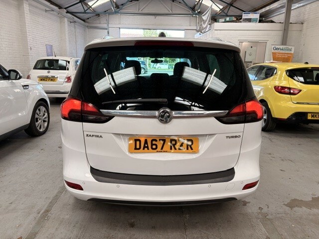 Vauxhall Zafira Tourer Mpv 1.4 I Turbo Sri 2017 DA67RZR White #5