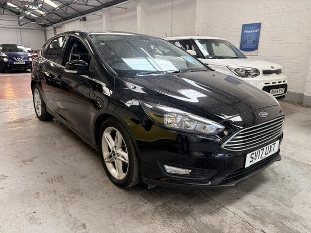 Ford Focus Hatchback 1.5 Tdci Zetec 2017 Black