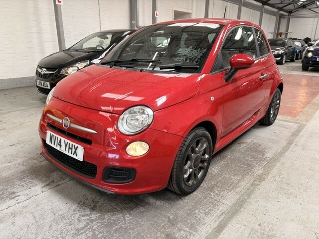 Fiat 500 Hatchback 1.2 500 1.2 S 2014 WV14YHX Red #3