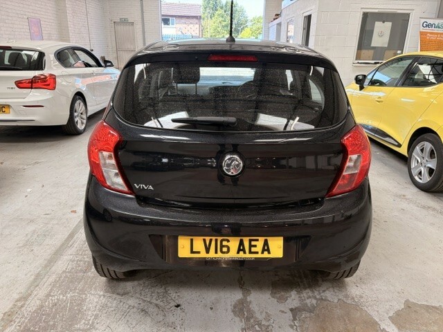 Vauxhall Viva Hatchback 1.0 I Se 2016 LV16AEA Black #5