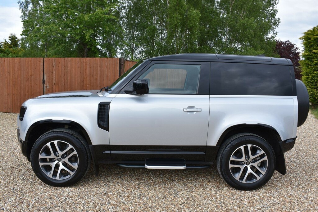 Land Rover Defender 90 3.0 D250 Mhev X-dynamic Se Suv 4Wd KM23NVW Silver #4