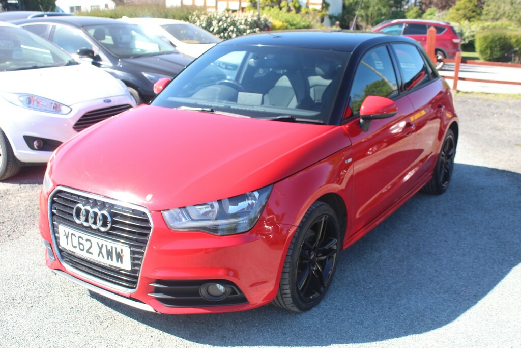 Audi A1 1.6 Tdi S Line YC62XWW Red #3