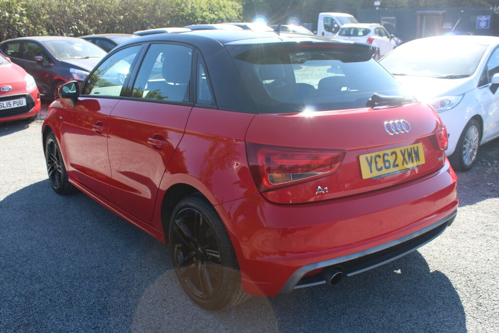 Audi A1 1.6 Tdi S Line YC62XWW Red #6