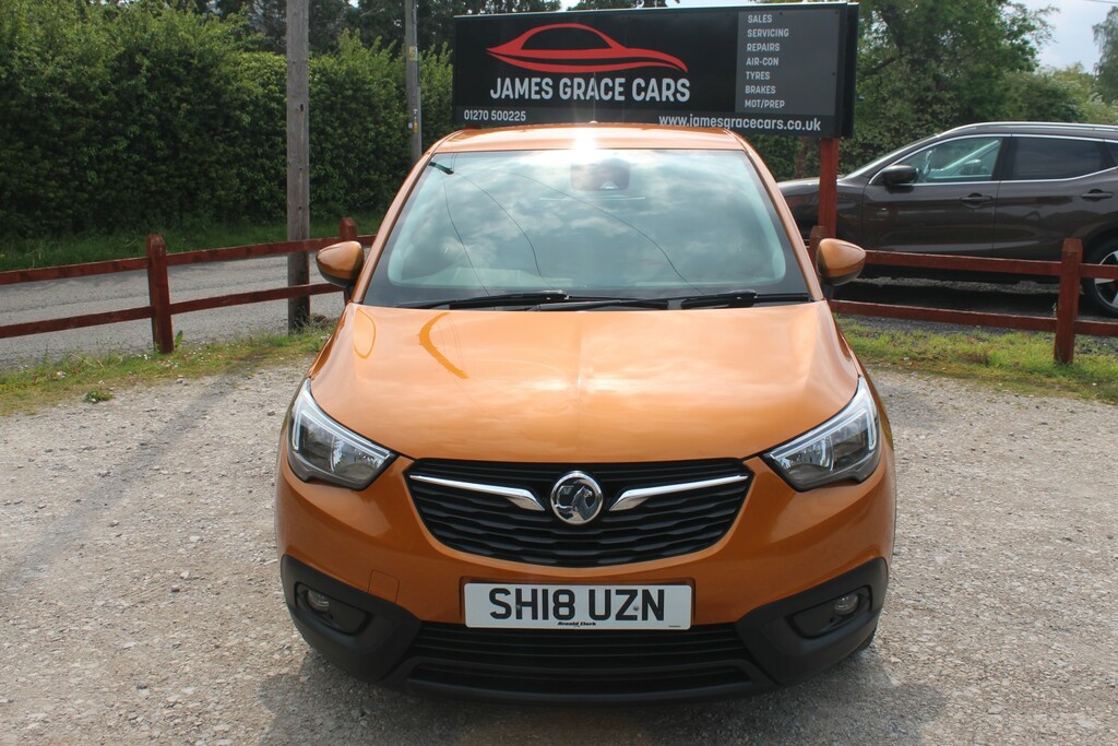 Vauxhall Crossland X 1.6 Turbo D Ecotec Se Nav SH18UZN Orange #2