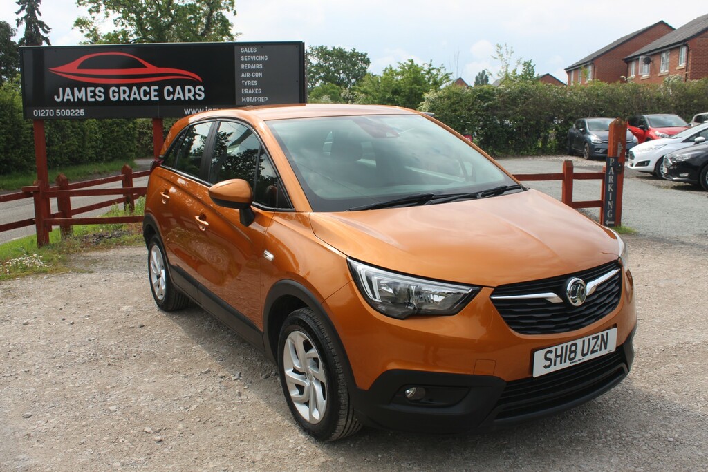 Vauxhall Crossland X 1.6 Turbo D Ecotec Se Nav Orange