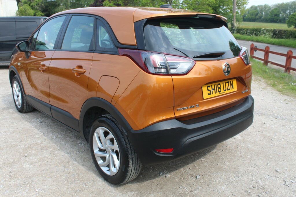 Vauxhall Crossland X 1.6 Turbo D Ecotec Se Nav SH18UZN Orange #5
