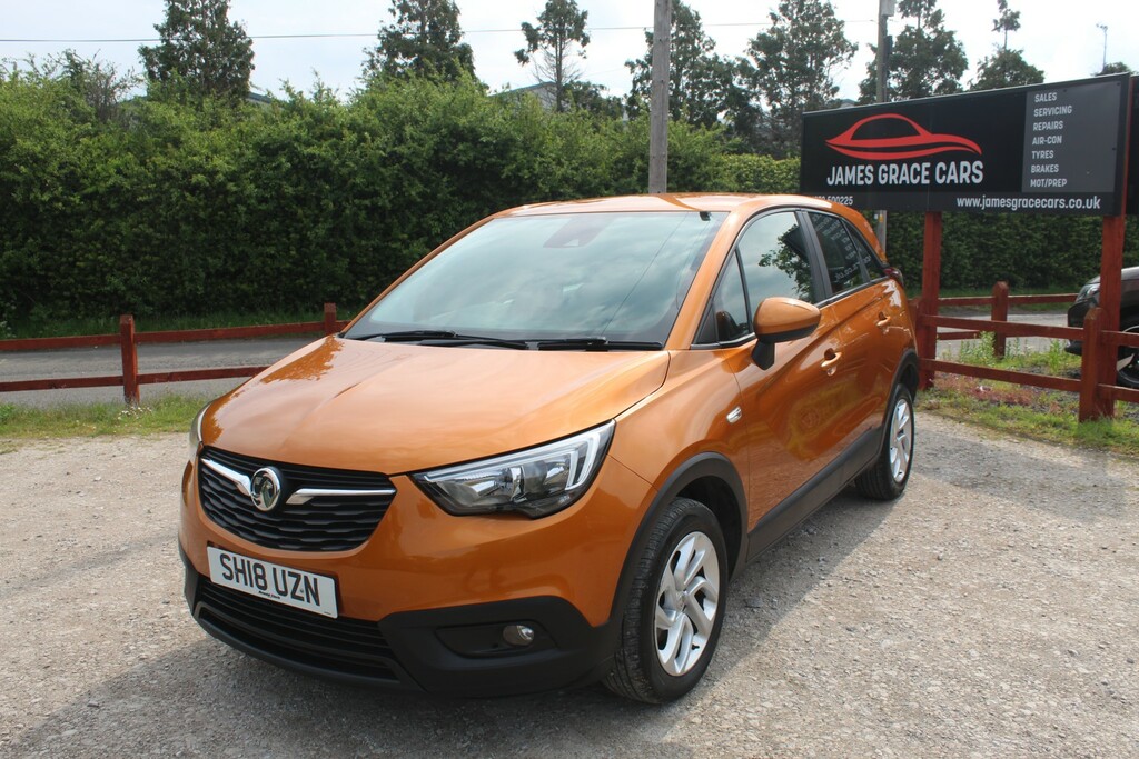Vauxhall Crossland X 1.6 Turbo D Ecotec Se Nav SH18UZN Orange #3