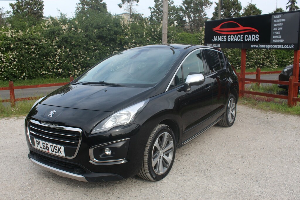 Peugeot 3008 1.6 Bluehdi Allure PL66OSK Black #3