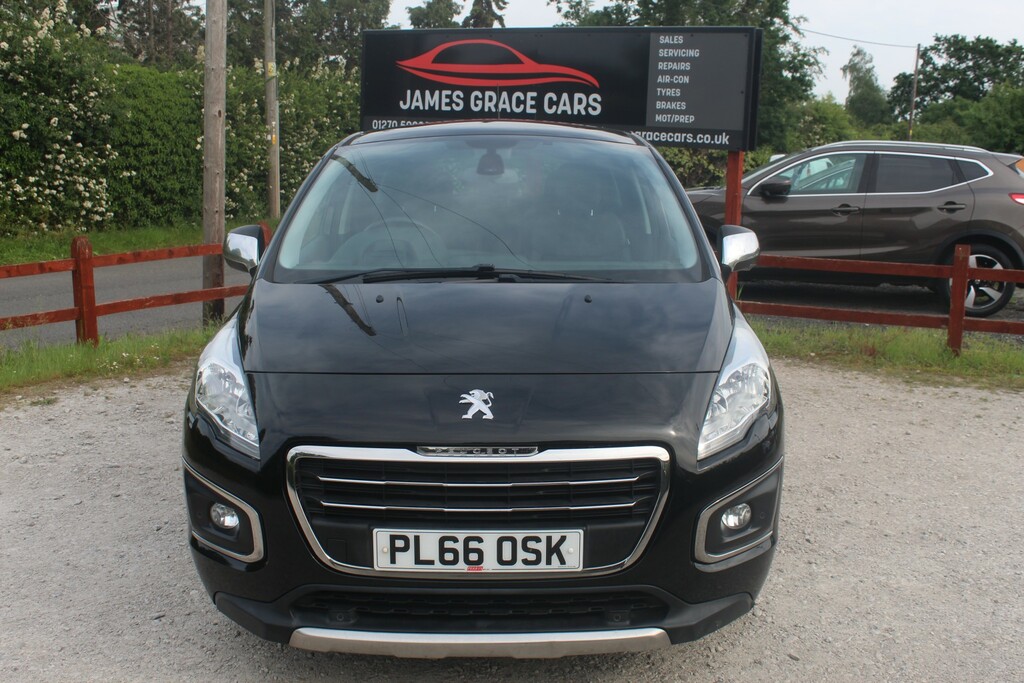 Peugeot 3008 1.6 Bluehdi Allure PL66OSK Black #2