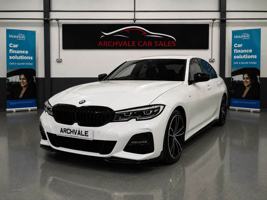 BMW 3 Series 320D M Sport Step YF19ZAX White #3