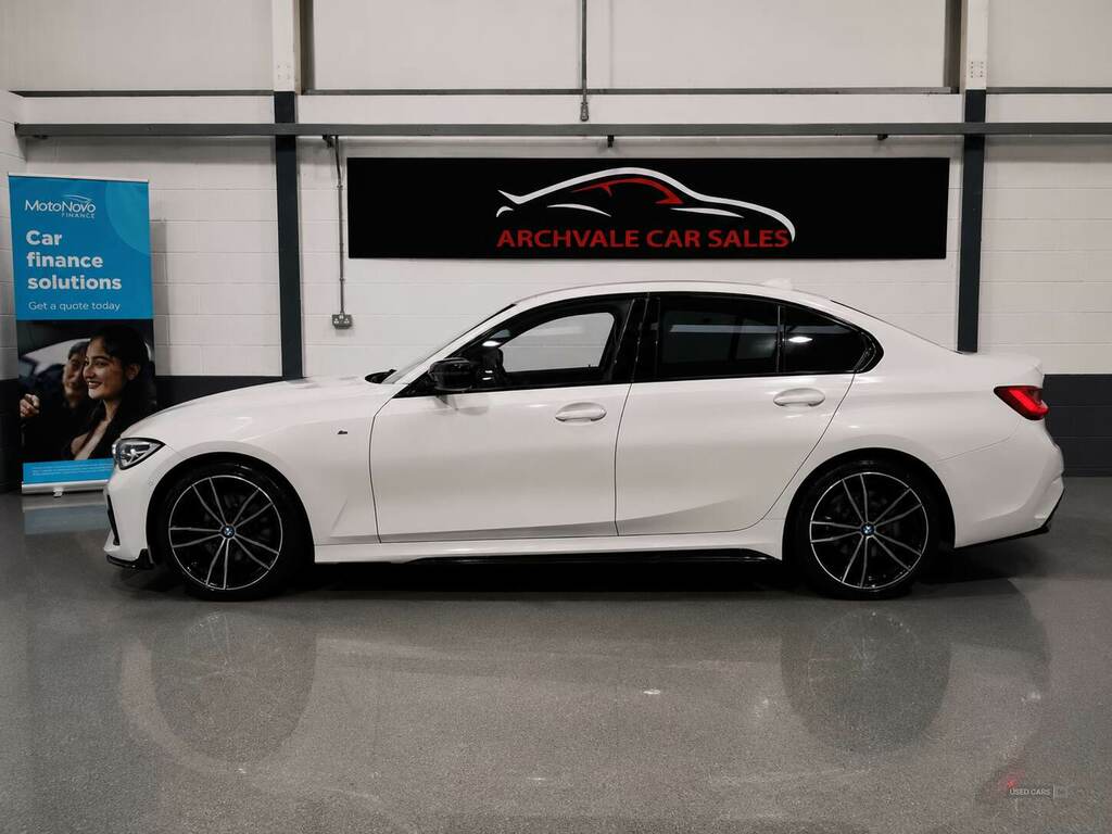 BMW 3 Series 320D M Sport Step YF19ZAX White #4