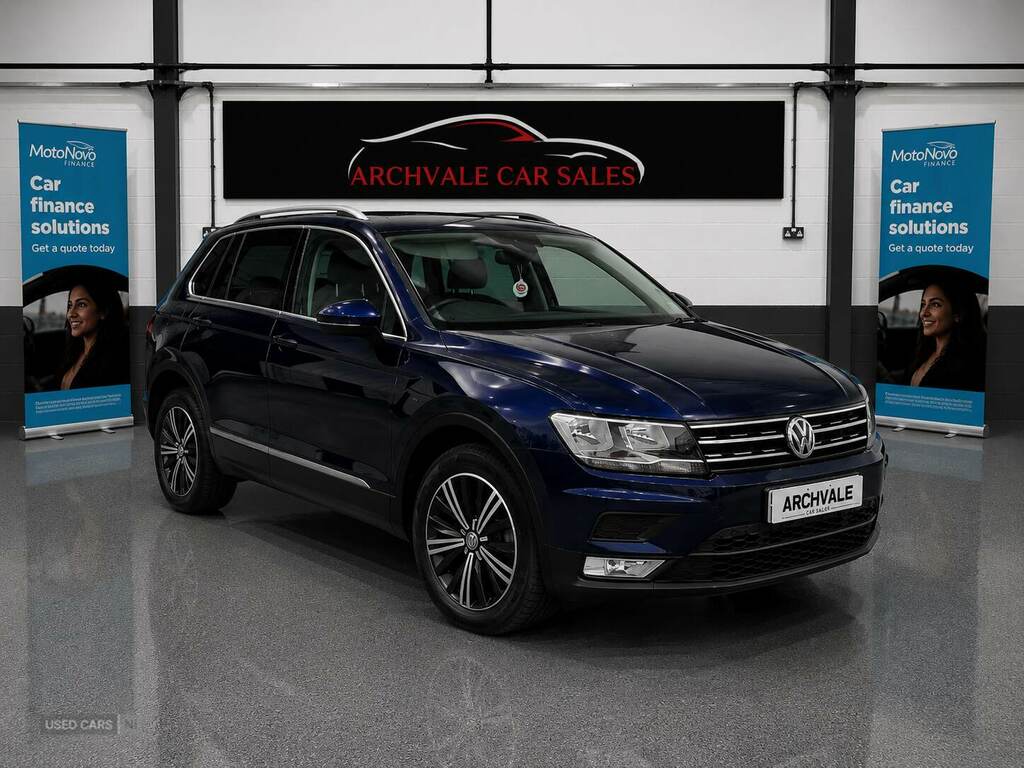 Volkswagen Tiguan 2.0 Tdi 150 4Motion Se Dsg Blue