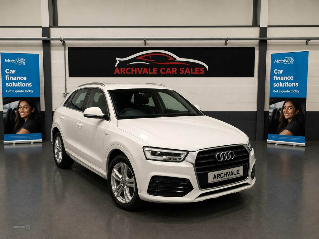 Audi Q3 2.0 Tdi S Line White