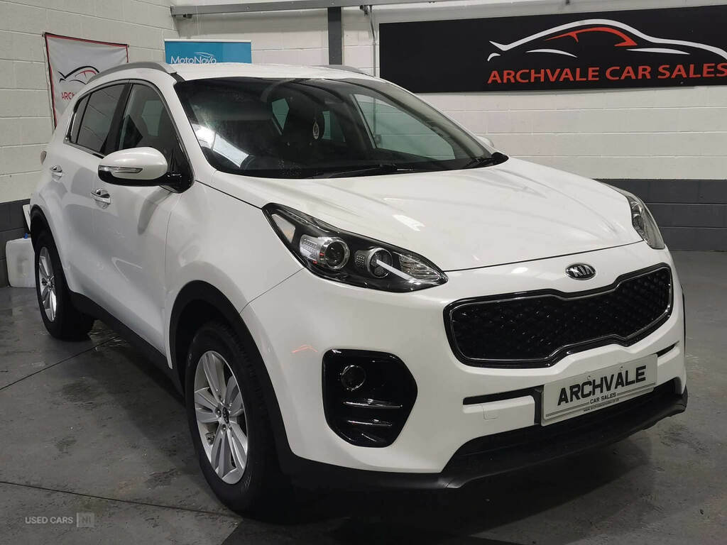 Kia Sportage 1.7 Crdi Isg 2 White