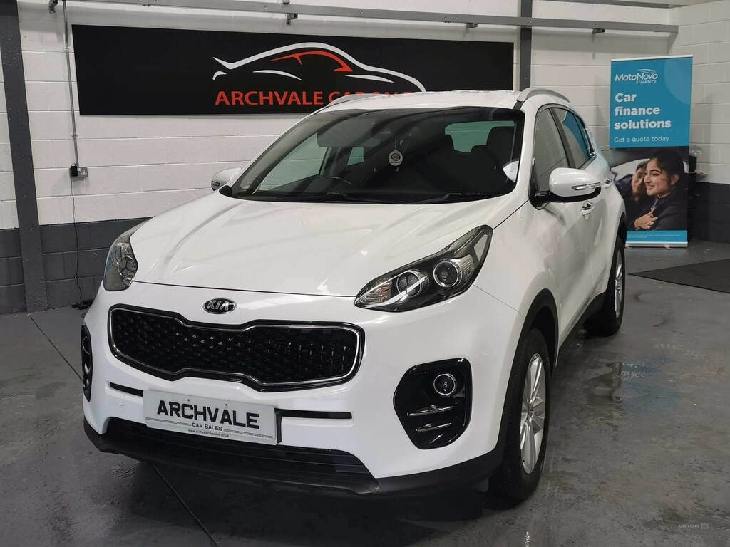 Kia Sportage 1.7 Crdi Isg 2 LD66WYZ White #5