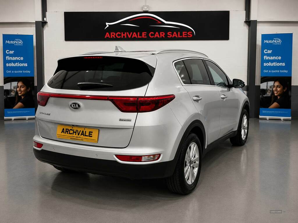 Kia Sportage 1.7 Crdi Isg 2 ST17MUA Silver #4