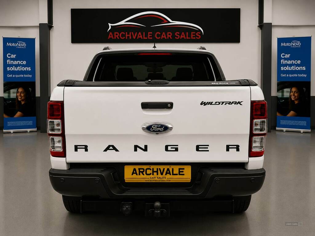 Ford Ranger Pick Up Double Cab Wildtrak 3.2 Tdci 200 RFZ6221 White #6