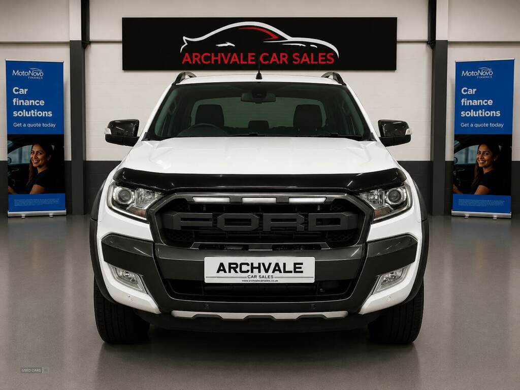 Ford Ranger Pick Up Double Cab Wildtrak 3.2 Tdci 200 RFZ6221 White #3
