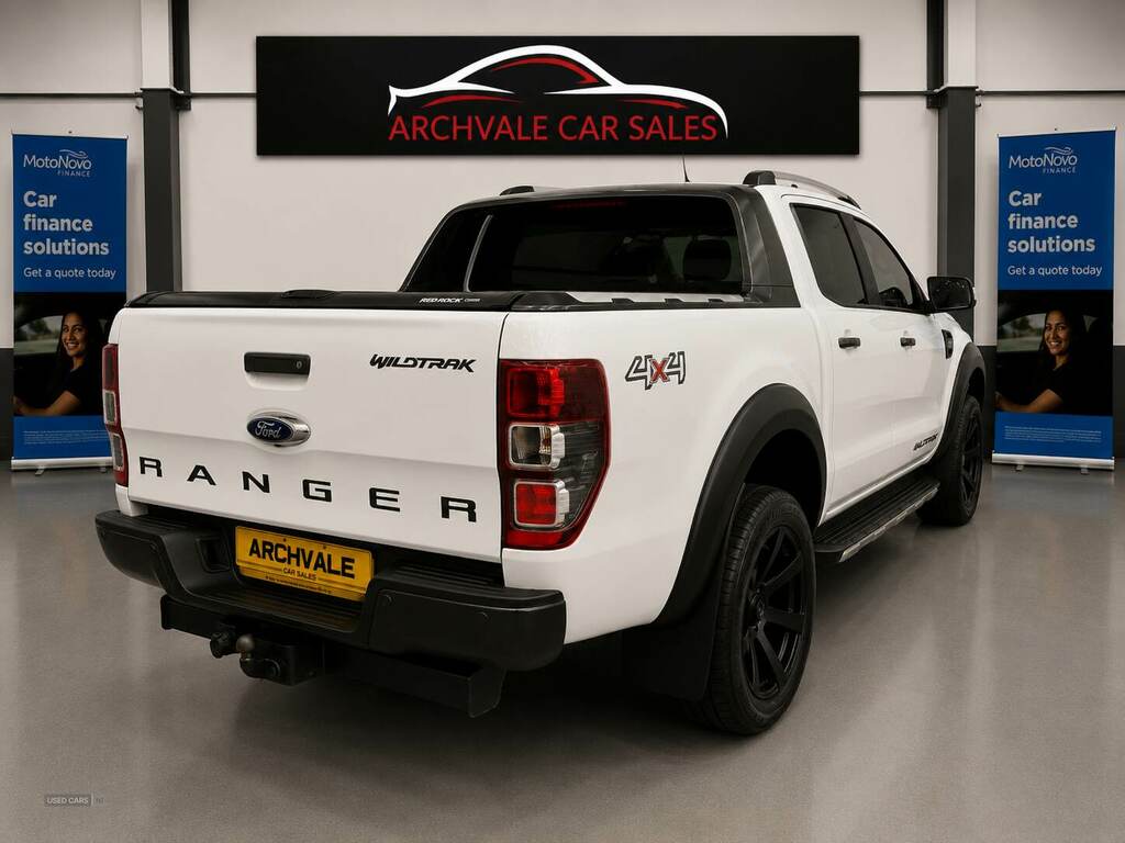 Ford Ranger Pick Up Double Cab Wildtrak 3.2 Tdci 200 RFZ6221 White #5