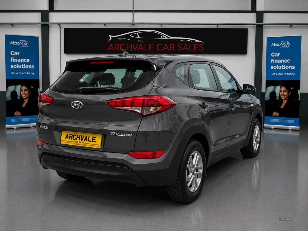 Hyundai Tucson 1.7 Crdi Blue Drive S 2Wd SM16CWL Grey #4