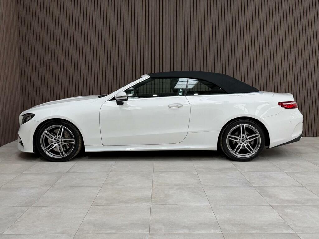 Mercedes-Benz E Class Convertible 2.0 E300 Amg Line Premium Cabriolet YF19LXD White #4