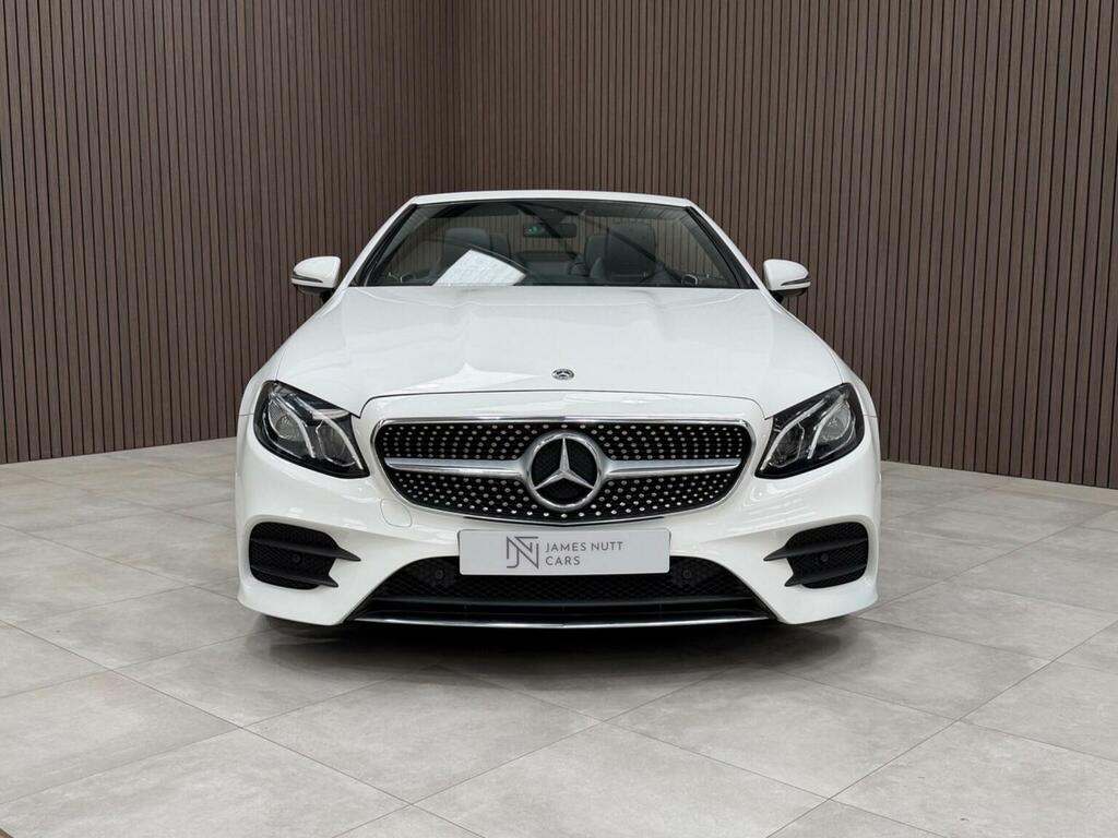 Mercedes-Benz E Class Convertible 2.0 E300 Amg Line Premium Cabriolet YF19LXD White #2