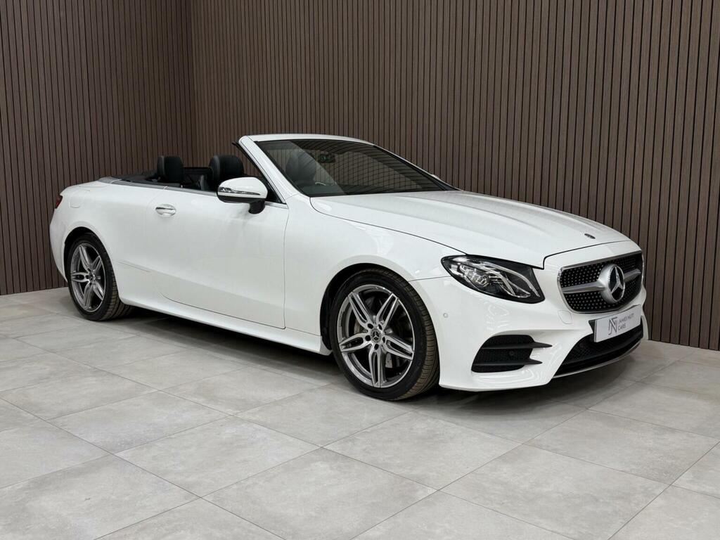 Mercedes-Benz E Class Convertible 2.0 E300 Amg Line Premium Cabriolet White