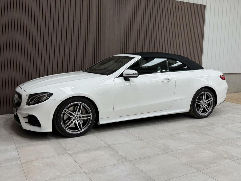 Mercedes-Benz E Class Convertible 2.0 E300 Amg Line Premium Cabriolet YF19LXD White #3