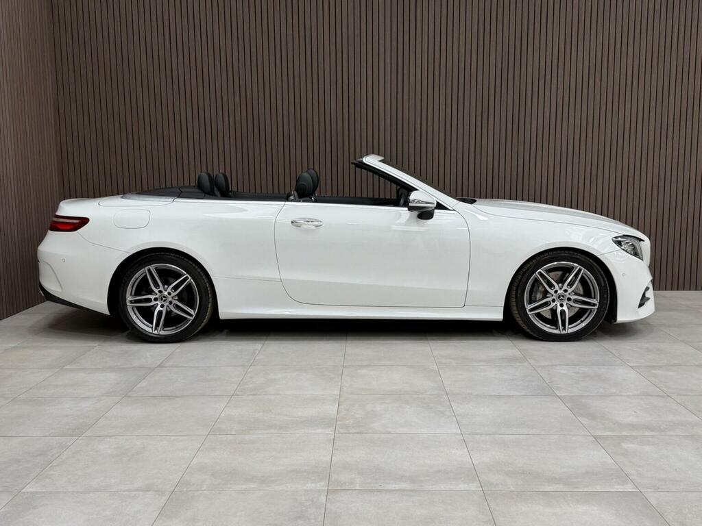 Mercedes-Benz E Class Convertible 2.0 E300 Amg Line Premium Cabriolet YF19LXD White #5