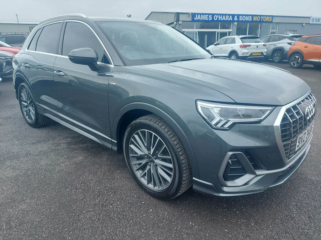 Audi Q3 35 Tfsi S Line S Tronic Leather BVZ3438 Grey #2