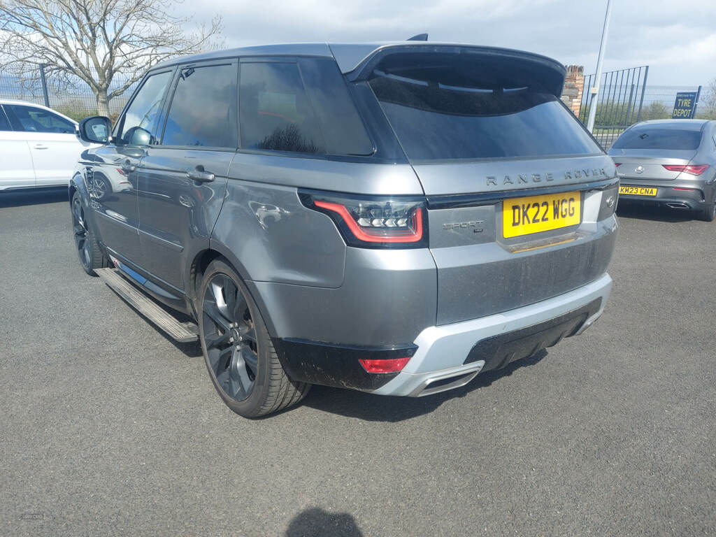 Land Rover Range Rover Sport 3.0 D250 Hse Silver DK22WGG Grey #4