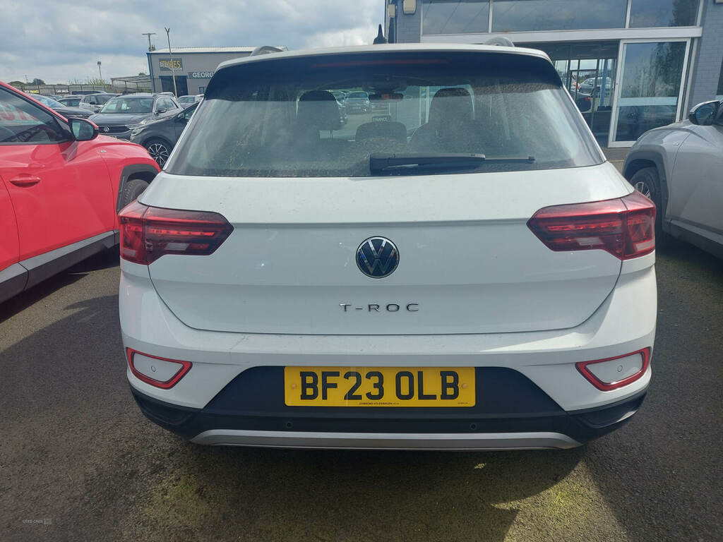 Volkswagen T-Roc 1.5 Tsi Life Dsg BF23OLB White #5
