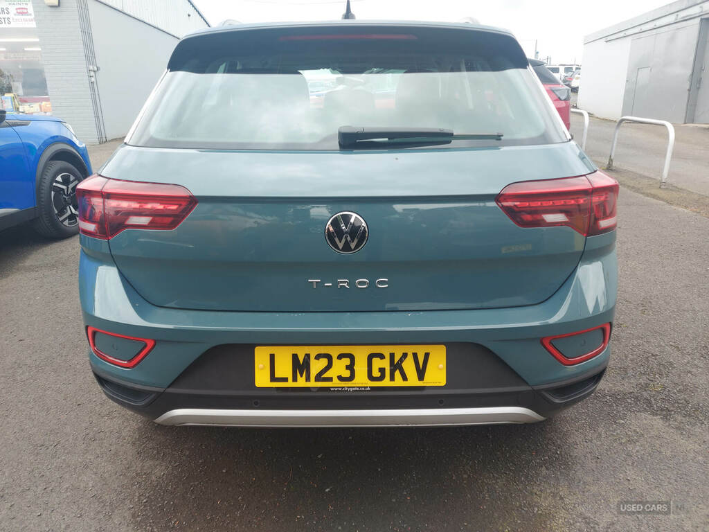 Volkswagen T-Roc 1.5 Tsi Life Dsg LM23GKV Blue #5