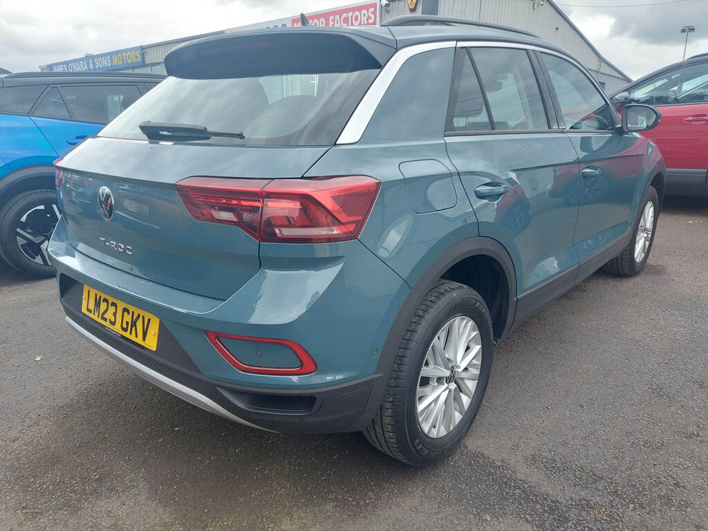 Volkswagen T-Roc 1.5 Tsi Life Dsg LM23GKV Blue #3