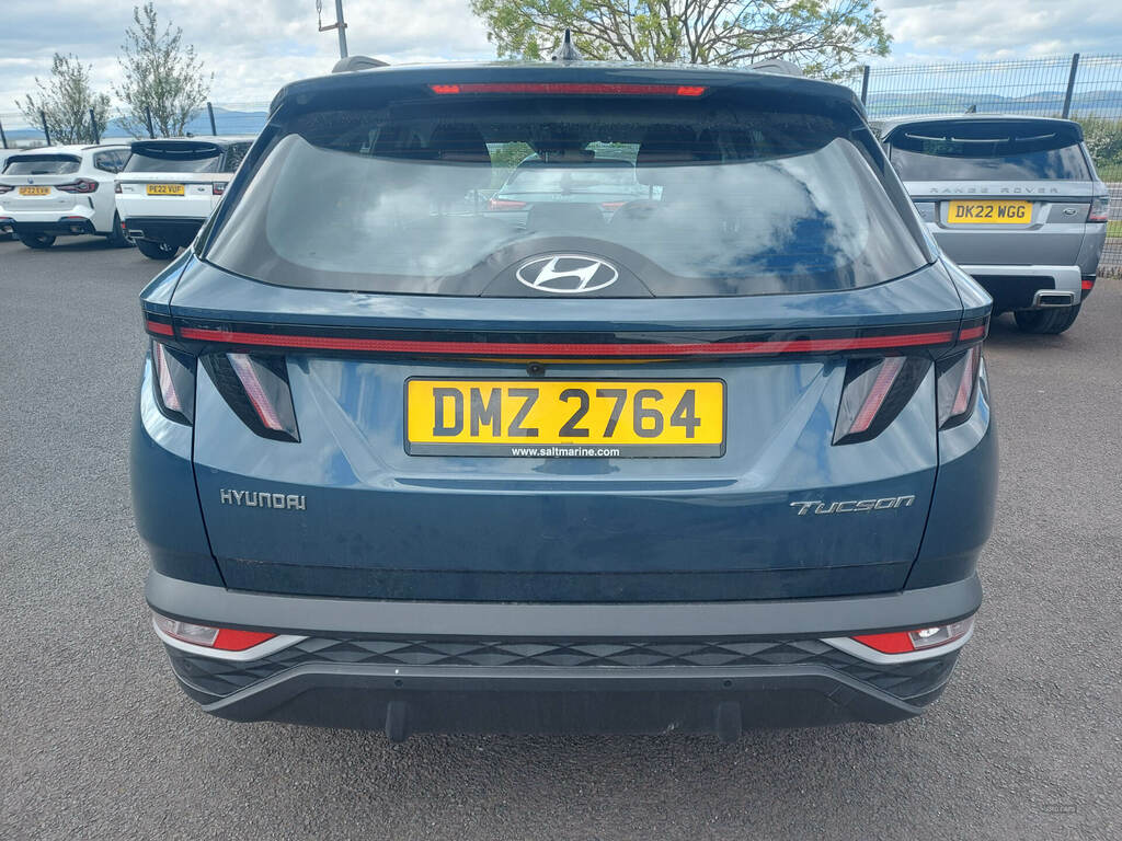 Hyundai Tucson 1.6 Tgdi Se Connect 2Wd DMZ2764 Blue #5