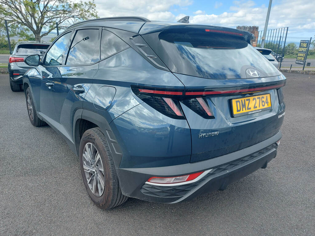Hyundai Tucson 1.6 Tgdi Se Connect 2Wd DMZ2764 Blue #4