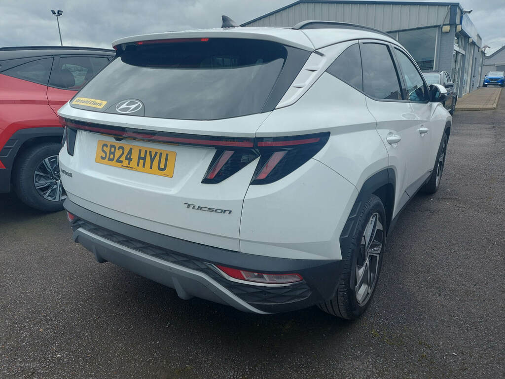 Hyundai Tucson 1.6 Tgdi Ultimate 2Wd SB24HYU White #3