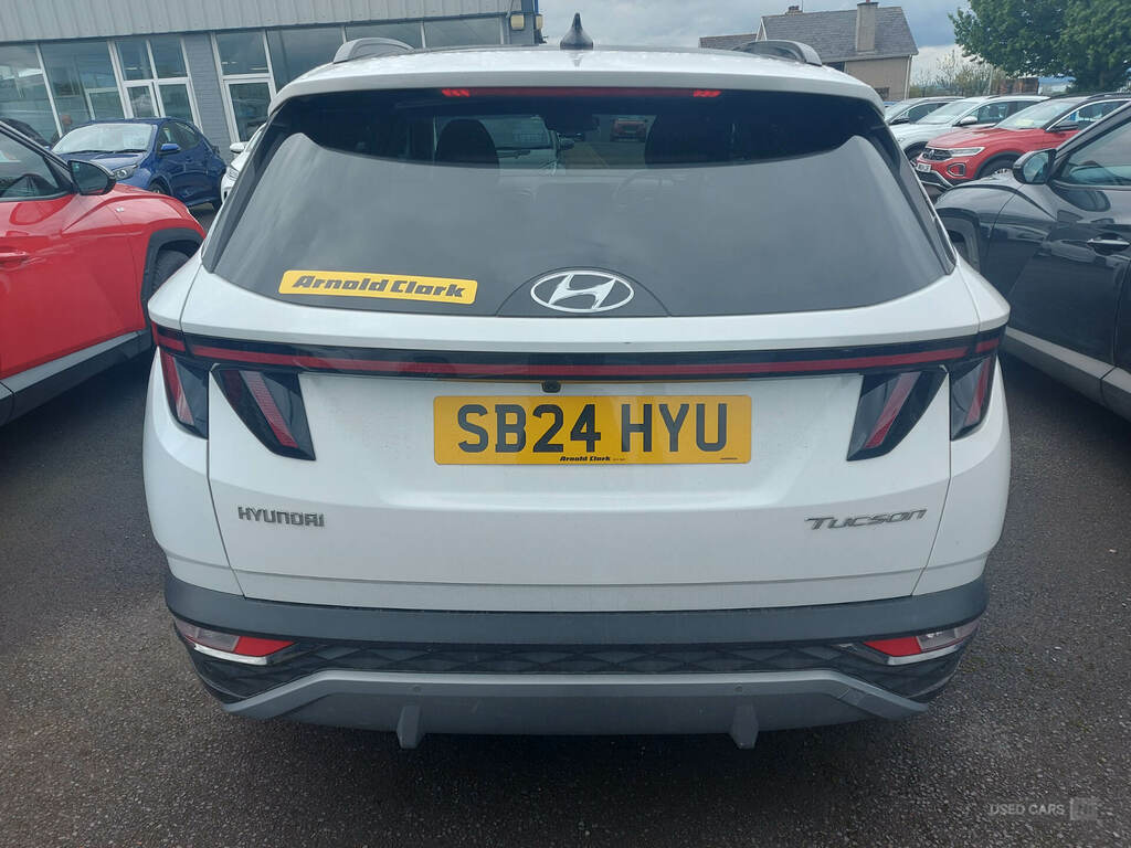 Hyundai Tucson 1.6 Tgdi Ultimate 2Wd SB24HYU White #5