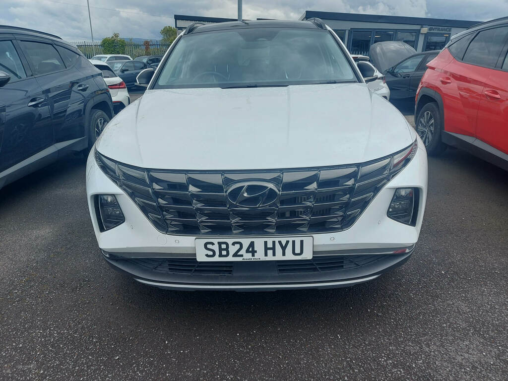 Hyundai Tucson 1.6 Tgdi Ultimate 2Wd SB24HYU White #6